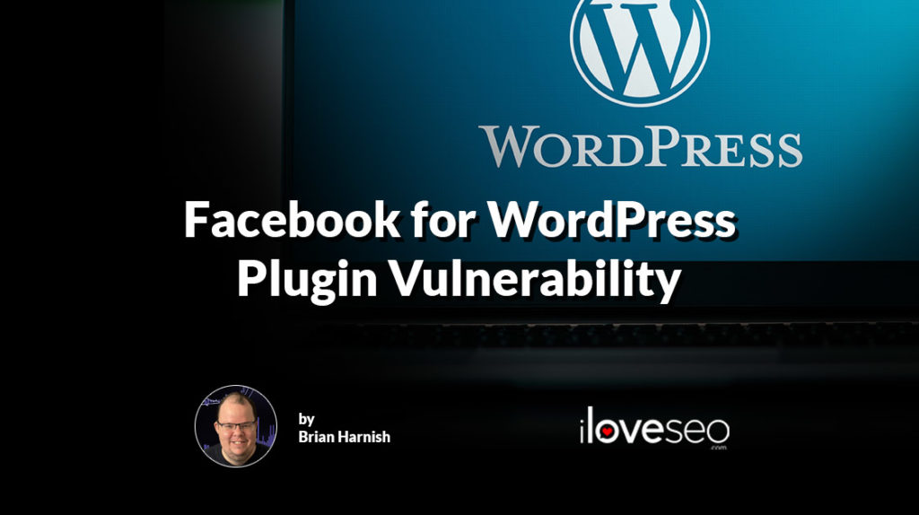 Screenshot of laptop computer showing the WordPress logo