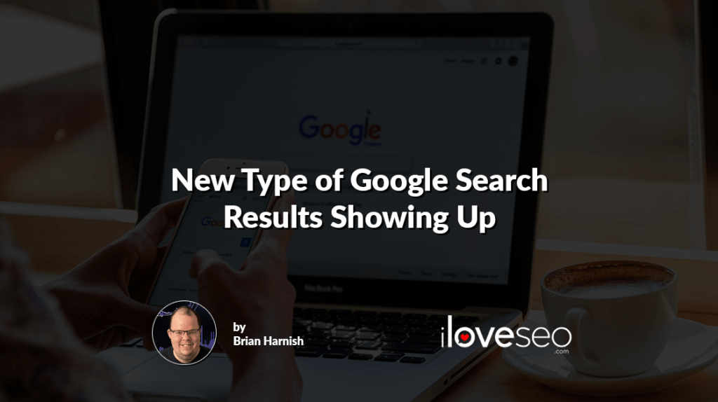 New Type of Google Search Results Showing Up